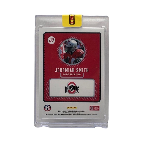 Jeremiah Smith Panini NIL Ohio State Buckeyes #57 Freshman 1st Panini Card - Picture 2 of 3